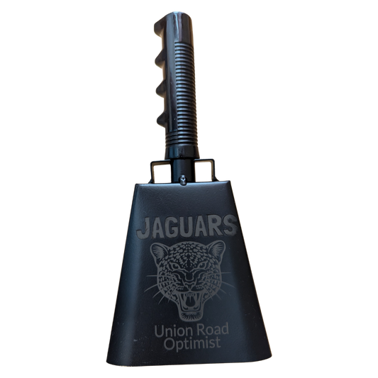 Jaguars Engraved Cowbell