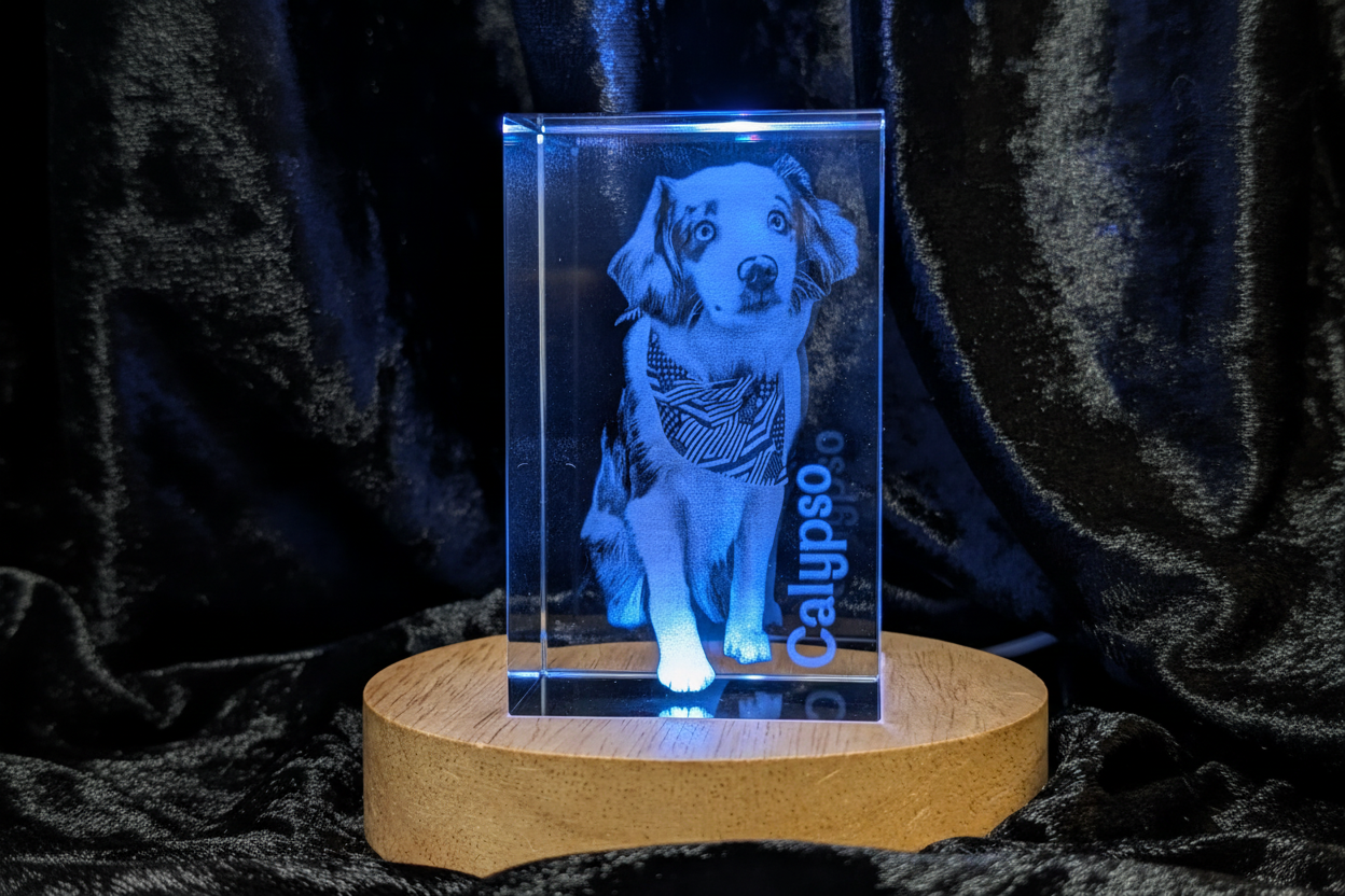 Preserve What Matters Most – Custom 3D Crystal Photo