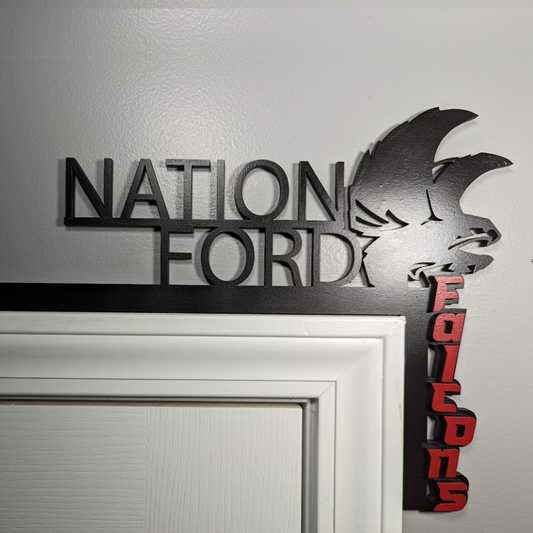 Falcon Door Corner Decor