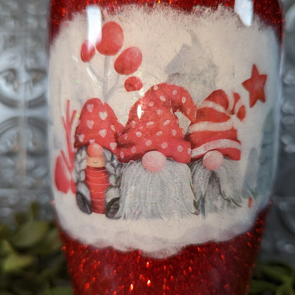 GNOME For The Holidays! 30 oz Modern Curve Stainless Steel Tumbler