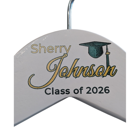 Personalized Graduation Keepsake Hanger – Class of 2026