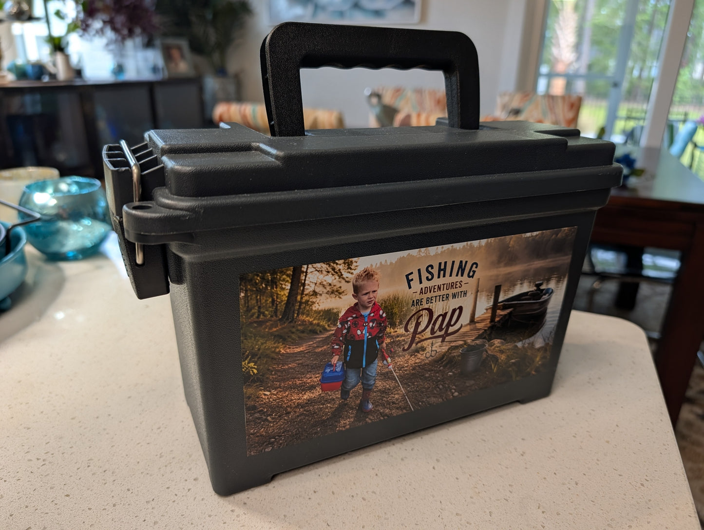 Personalized Father's Day Ammo Box – Custom Outdoor Keepsake Gift