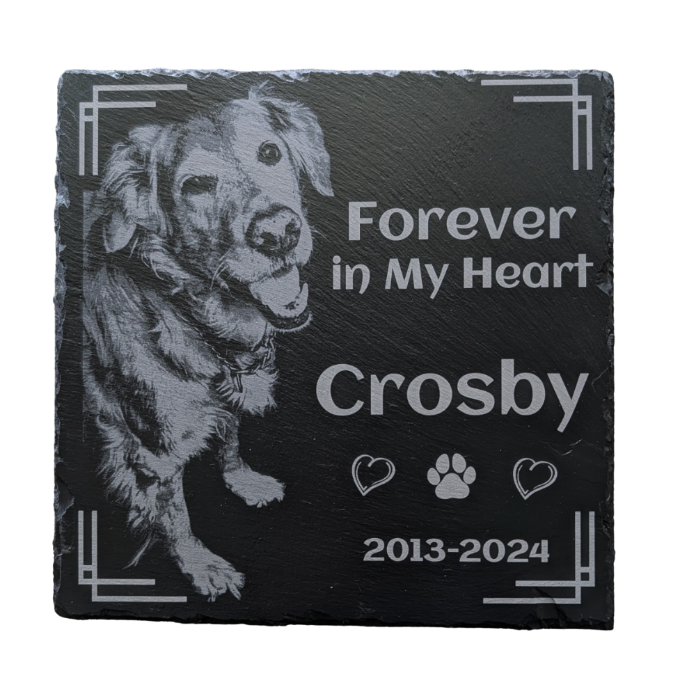 Personalized Pet Memorial Garden Stone