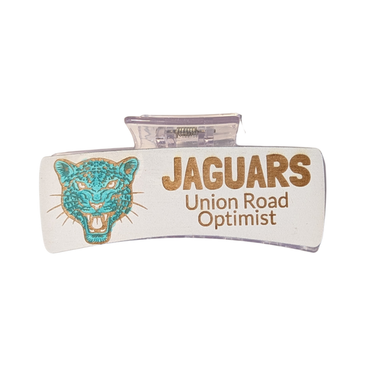 Jaguars Hair Claw Clips