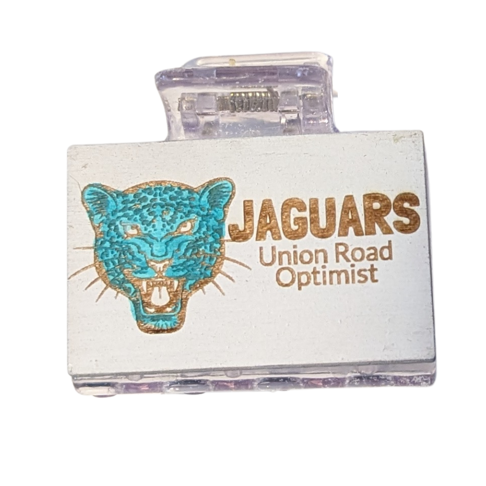 Jaguars Hair Claw Clips