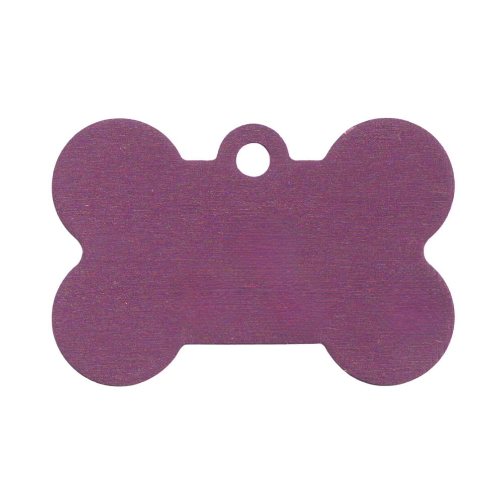 Aluminum Bone Shape Dog Tag