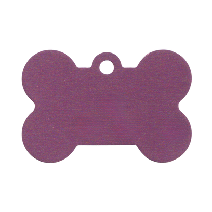 Aluminum Bone Shape Dog Tag