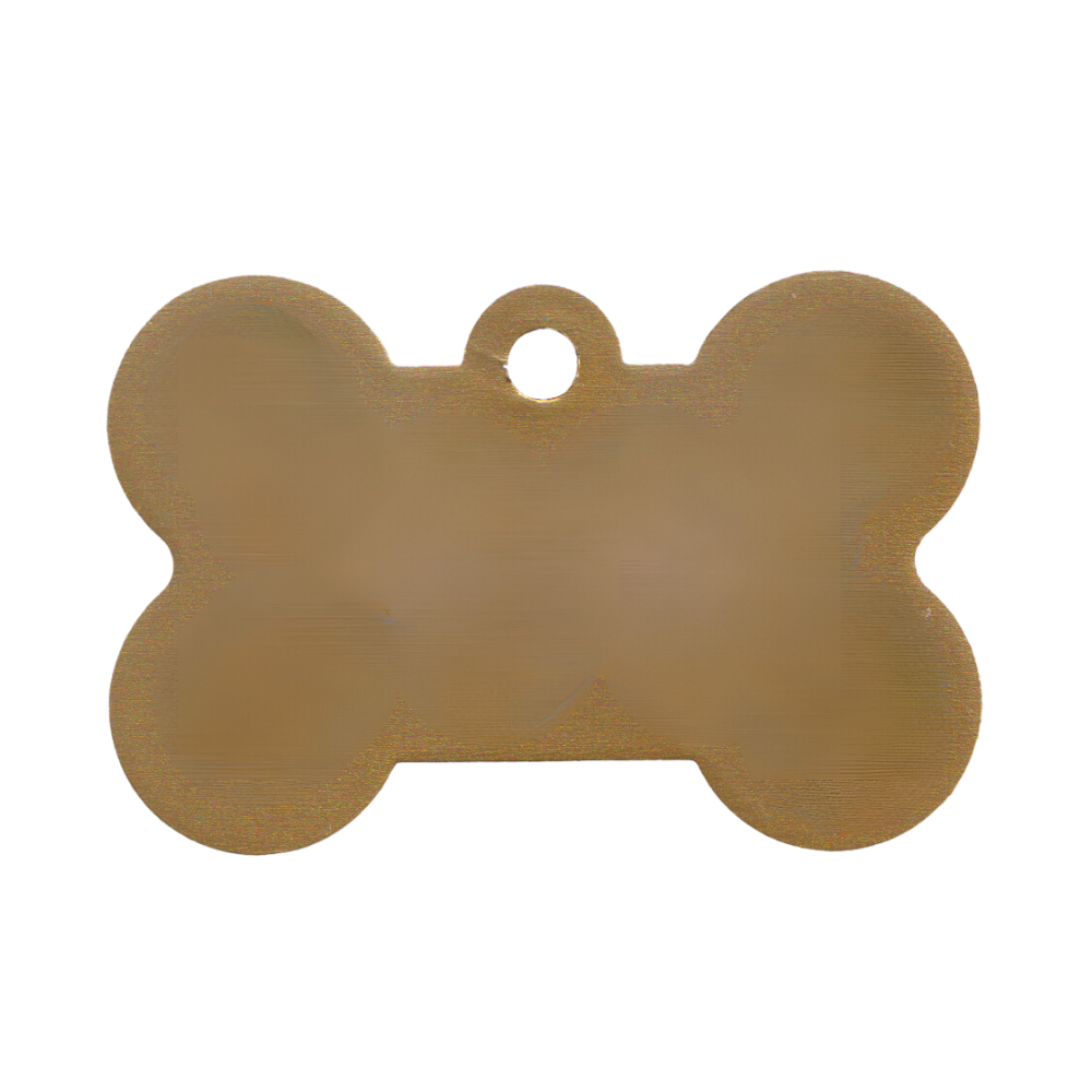 Aluminum Bone Shape Dog Tag