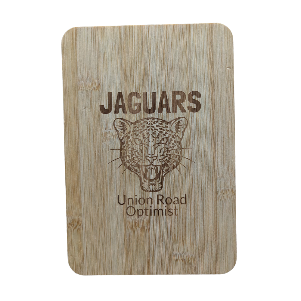 Jaguars Bamboo Cutting Board