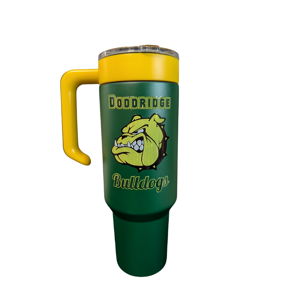 Doddridge Bulldogs 40oz Tumbler