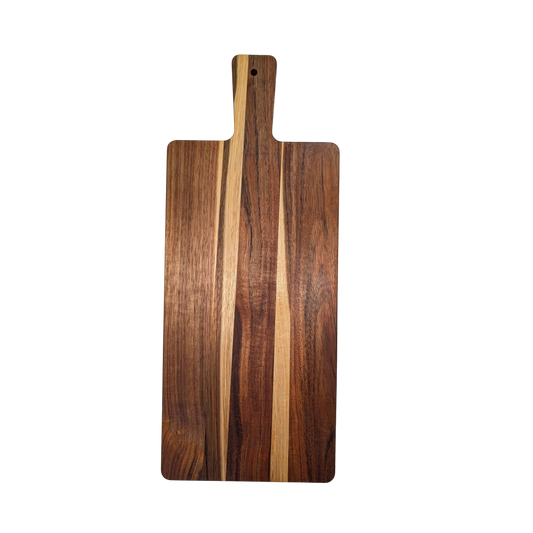 19.5″ × 8″ Acacia Cutting Board – Custom Engraved