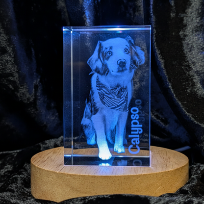 Preserve What Matters Most – Custom 3D Crystal Photo