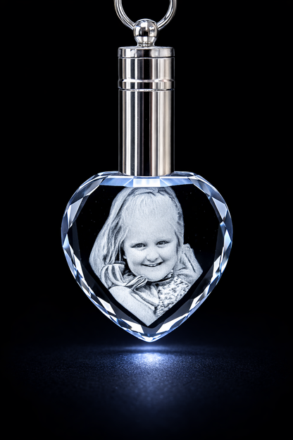 Preserve What Matters Most – Custom 3D Crystal Photo
