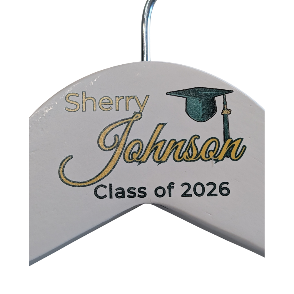 Personalized Graduation Keepsake Hanger – Class of 2026