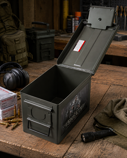 Personalized Father's Day Ammo Box – Custom Outdoor Keepsake Gift