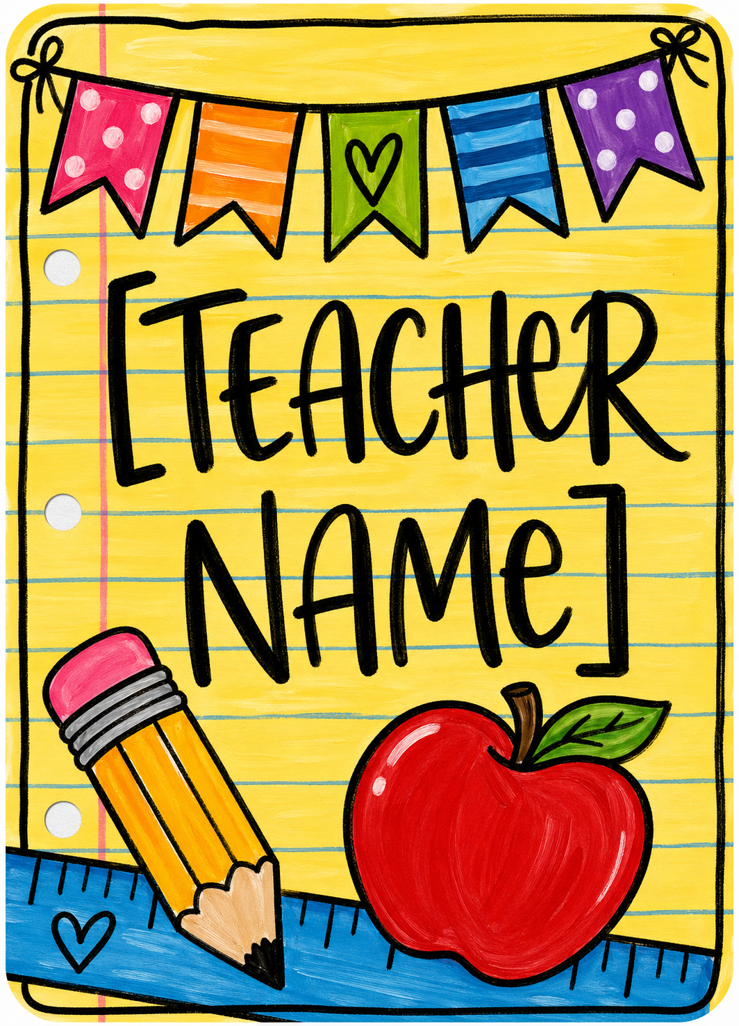 Personalized Teacher Clipboard | A Teacher Gift They'll Actually Use Every Day