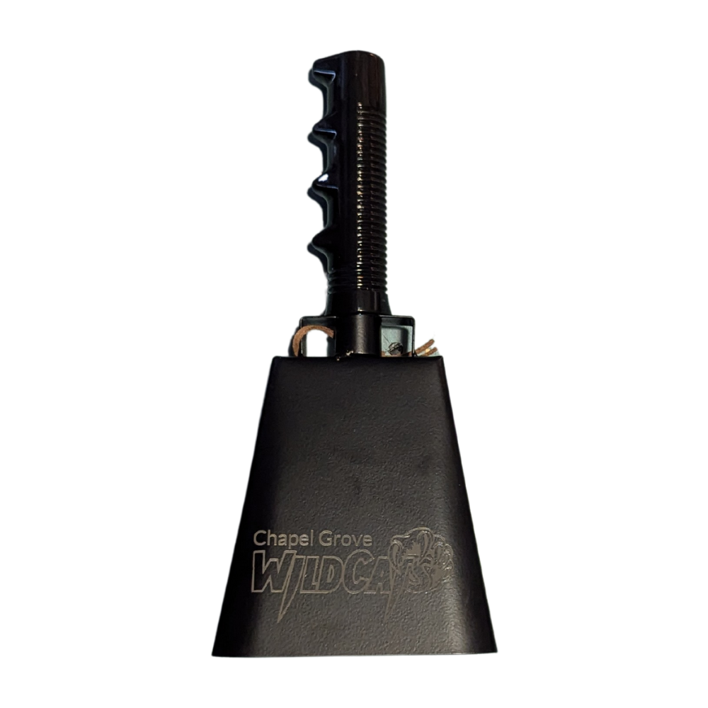 WildCats Engraved Cowbell