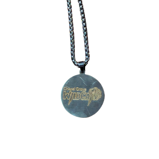 WildCats Round Necklace