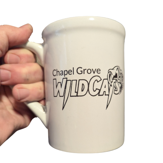 WildCats White Ceramic Coffee Mug