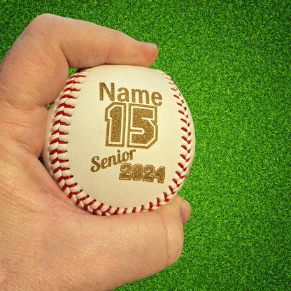 Back Side Additional Engraving for Baseball/Softballs