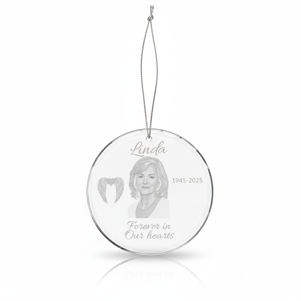 Forever in Our Hearts Memorial Ornament