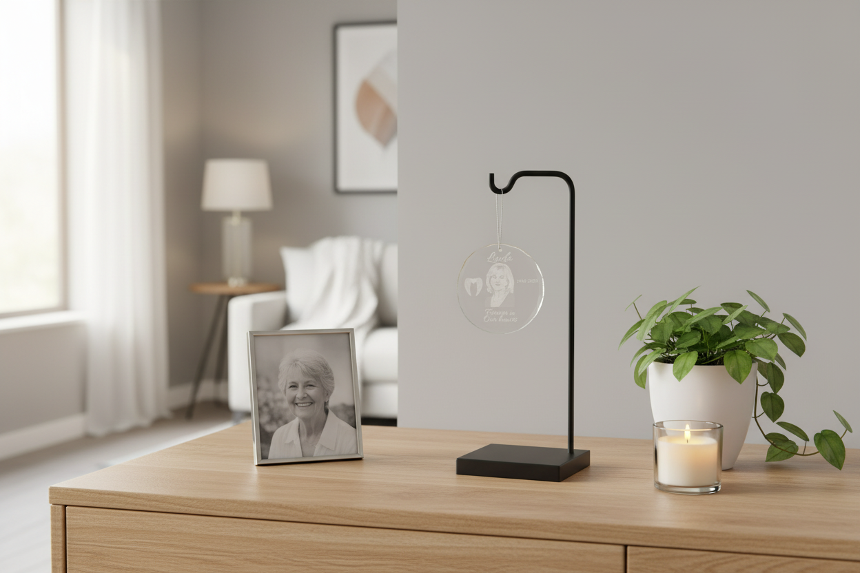 Forever in Our Hearts Memorial Ornament